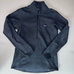 Patagonia R1 Air 3/4 zip Navy Blue Women's fleece